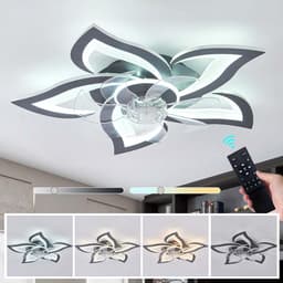 Moderne Plafondventilator met Licht en Afstandsbediening - Dimbaar LED met Ventilator - Zomer/Winter Functie — thumbnail 3