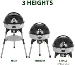Brunner Devil BBQruiser HT Roundgrid 30 - draagbare gasbarbecue 30mbar — thumbnail 4