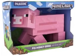 Minecraft Spaarpot Pig – 20 cm Geldkistje, Gaming Decoratie — thumbnail 4