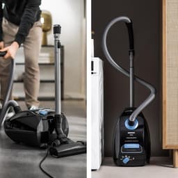 SilencePower Q5.0 Premium Stofzuiger 850W – Extreme Stil – HEPA Hygiënefilter – 4L Stofzak – 13m Actieradius – Incl. Mondstukken – Anti-Allergie – Zwart | Merk — thumbnail 2