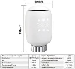 Zigbee Slimme Radiatorthermostaat Set van 5 met Wifi Verwarmingsregeling — thumbnail 5