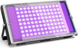 OUYLAF Blacklight - blacklight verlichting - Blacklight UV Lamp Discolamp Neon - UV Lamp - 100W - Neon - Discolamp - Disco Licht — thumbnail 1