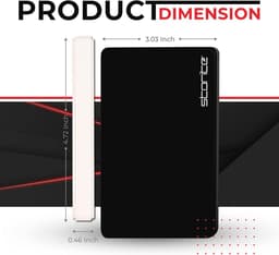Externe harde schijf 200 GB - Draagbare opslag voor Mac, laptop, pc, en gameconsoles — thumbnail 5
