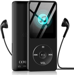 Ynkkvre - MP3-Speler met Bluetooth 4.2 - FM Radio - Dicatafoon - E-Book Functie - 32GB Opslag - 30 uur speeltijd — thumbnail 1
