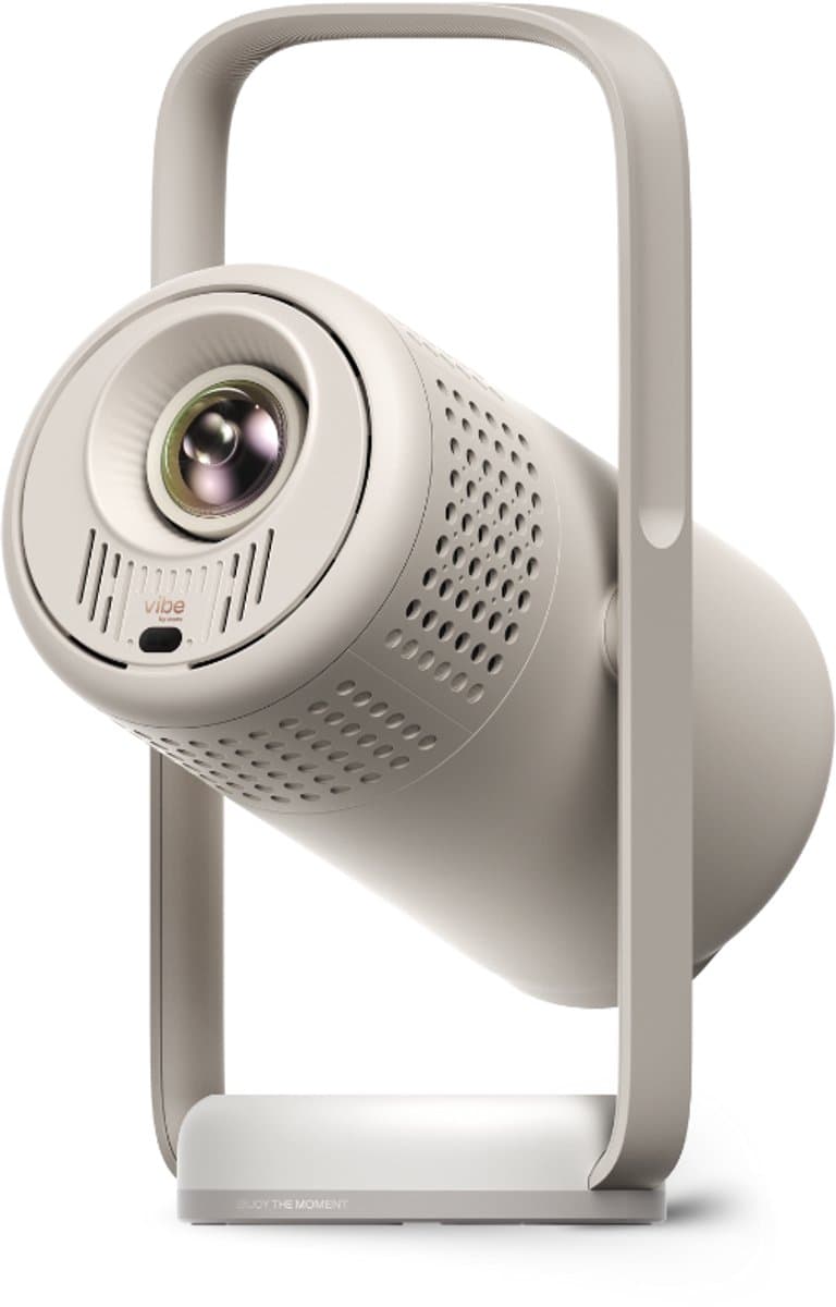 XGIMI Vibe One Pro – Full HD Smart Beamer – 360° draairotatie – 2 x 3W JBL Speakers – Autofocus & Keystone – Voor Binnen en Buiten – 360° draairotatie — afbeelding 1