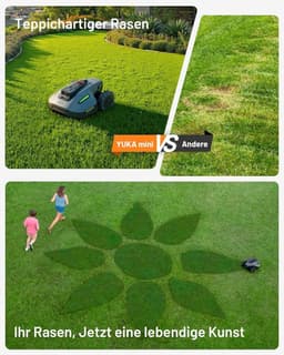 Draadloze Robotgrasmaaier NetRTK+Vision – App & 4G Module – Slimme AI Obstakeldetectie – 700 m² Bereik (Max. 1100 m²) – 50% Helling – Verstelbare Maaihoogte – 190 mm Maaibreedte — thumbnail 4