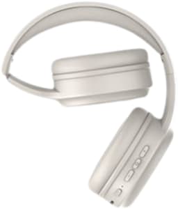 Aura RGB Bluetooth Koptelefoon - Over-Ear - Bluetooth 5.3 - 40 mm Deep Bass - Tot 25 uur Batterij - USB-C - AUX - Wit — thumbnail 3