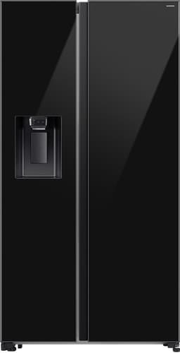 Samsung RS70F64KEBEO - amerikaanse koelkast - SpaceMax Side by Side - Zwart glas - E klasse — thumbnail 1