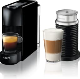 Krups Nespresso Essenza Mini XN1118 - Koffiecupmachine - Zwart - Met Melkopschuimer - Compact - Voor Nespresso Cups — thumbnail 1
