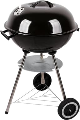 Barbecue Garden Grill Kogelgrill Houtskoolbarbecue bbq - Ø44 cm - Zwart — thumbnail 1