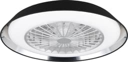 REALITY VARBERG - Ventilator - Zwart - incl. 1x SMD 30W — thumbnail 1