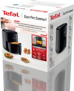 Tefal Easy Fry Compact EY1458 - Airfryer 3L - 1300W - 10 Programma's - 70% Energiebesparing - Compact Design - Zwart — thumbnail 5