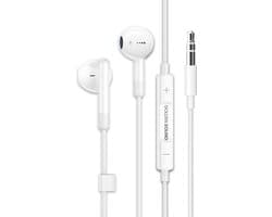 Golden Sound Bedrade Oordopjes - Oortjes met draad en microfoon - 3.5 mm jack aansluiting