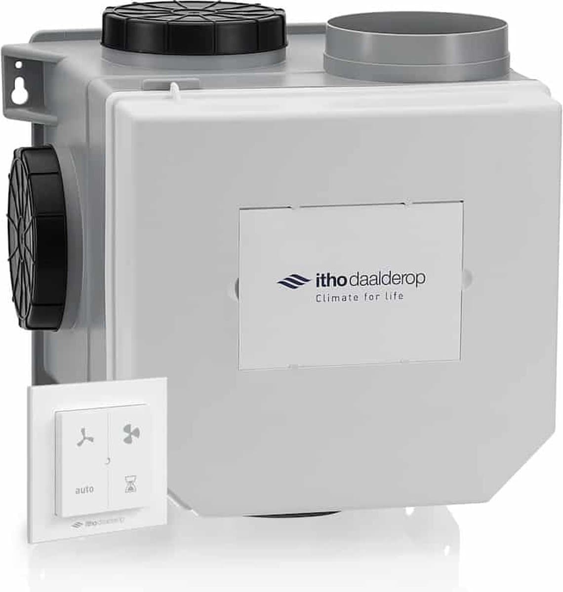 Itho Daalderop CVE-S PAK SE RFT-N ventilatorbox 375m3/h perilex stekker - 03-00839 — afbeelding 1