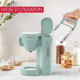 Moulinex Morning FG2M1310 - Filterkoffiezetapparaat - 1,25L - Warmhoudfunctie - Groen — thumbnail 5