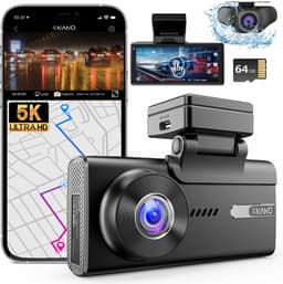 Nanocam M93 Pro dashcam voor auto met achter camera - 4K + Full HD resolutie - Parkeerbeveiliging - 64gb Micro SD - 4,0 inch Touch screen Lcd - 2x 150 graden kijkhoek - Nachtzicht — thumbnail 1