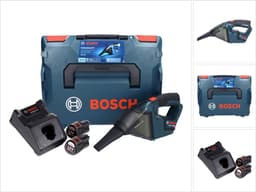 Bosch GAS 12V Professionele snoerloze stofzuiger 12 V 0,35 l + 2x accu 3,0 Ah + lader + L-Boxx — thumbnail 1