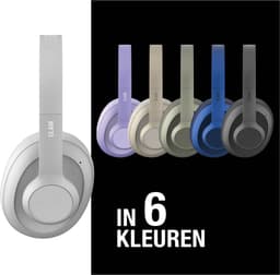 FRESH 'N REBEL Clam Ace met 3HP4300IG Over-ear Draadloze hoofdtelefoon met Noise-cancelling Wit — thumbnail 3
