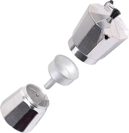 Bavary Espresso maker Inductie 9 Kops – Alle Warmtebronnen – Espresso maker – Moka Pot — thumbnail 4