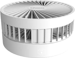 Qware - Portable Mini Desk Fan -White — thumbnail 4