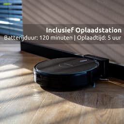 CleanDays D3-300MAX Robotstofzuiger + Dweil | 4000Pa | Voor harde vloeren | 120 min | Laadstation — thumbnail 2