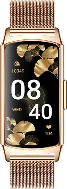 Kiraal Diva - Stijlvolle Activity Tracker - Functioneel - Android & iOS - RVS - Goud — thumbnail 2