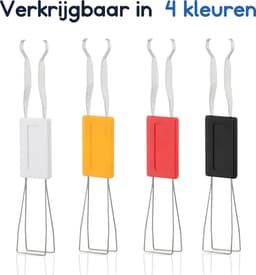 Ibley Keycap verwijderaar & keycap switch puller Zwart - 2 in 1 - Mechanisch Gaming toetsenbord schakelaar puller - Toetsverwijderaar — thumbnail 3