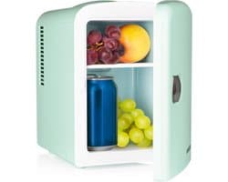 Skincare Beauty Fridge – Mini Koelkast – Minibar – Koelen en Verwarmen - Huisverzorging & Levensmiddelen – Retro Design – Mint