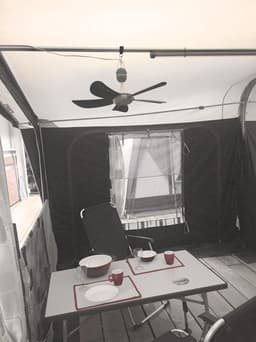 Eurotrail Plafond Ventilator - Charcoal — thumbnail 4