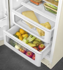 Smeg FAB28RCR5 combi-koelkast Vrijstaand 270 l D Crème — thumbnail 4