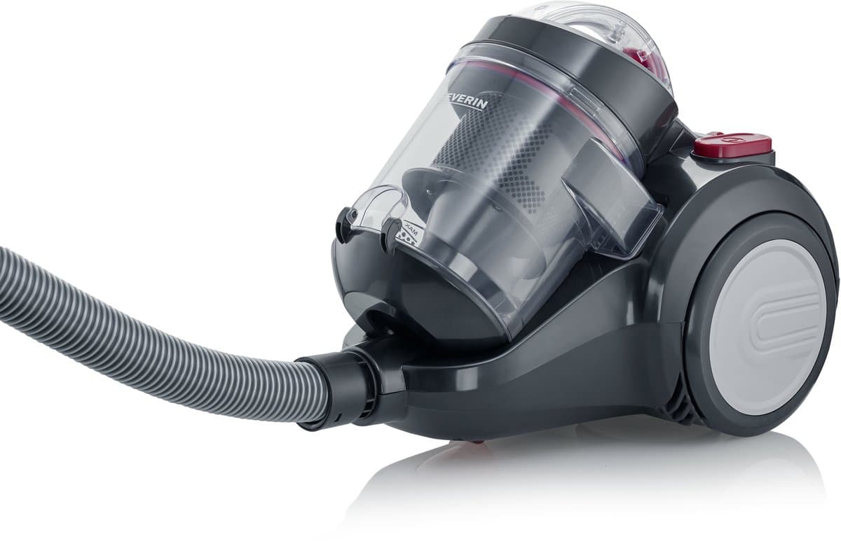 Severin CY7089 - Stofzuiger - Zwart/Rood — afbeelding 1