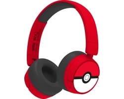 Pokémon - Pokéball - draadloze kinderkoptelefoon - volumebegrenzing - lange batterijduur - microfoon - opvouwbaar - bluetooth