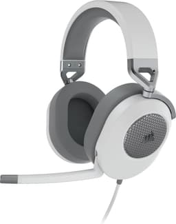 Corsair HS65 Surround Gaming Headset - Wit - PC & Mac — thumbnail 1