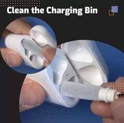 Airpods Cleaner - Schoonmaakset - 3 in 1 Pen - Cleaningkit - Oordopjes Reinigen Schoonmaken - Airpods Reiniging set - Earphone cleaning - Desinfecteren - Zwart — thumbnail 3