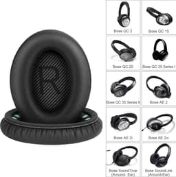 Oorkussen Reparatieset met setje Earpads - Geschikt voor Bose Koptelefoon Quietcomfort 35 / 35 II Oorkussen Set — thumbnail 3