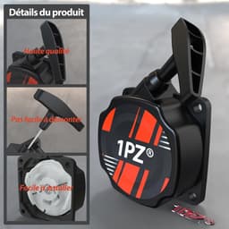 SnelShoppen - Pull Starter 1PZ FH2-PS4 voor 33cc 43cc 52cc Mini Pocket Dirt Bike Scooter 2-Takt Launcher Recoil Vervanging voor Grasmaaier en Auger — thumbnail 3