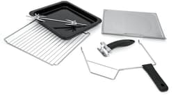 Rommelsbacher BGE 1580/E Elektrische Mini Oven met Draaispit - 30 Liter, 8 Kookfuncties, Elektronische Temperatuurregeling 80-230°C, Laagtemperatuurgaren, RVS, Accessoires Inbegrepen — thumbnail 4