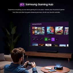 KOORUI K50Q1UQ-T8 50 inch 4K UHD QLED smart tv met Tizen OS, randloos ontwerp, Dolby Audio, premium metalen afwerking, gemonteerd in Nederland — thumbnail 4