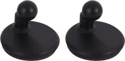 SnelShoppen - 2 stuks Zelfklevende DashCam Balhouder - Universele Houder voor Dashboardcamera met Laag Profiel - Zwart - Geschikt voor Diverse Modelle — thumbnail 1