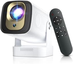 QORA® Mini beamers - Projector - Mini beamer - Wit - 20cm x 11cm x 10cm — thumbnail 1