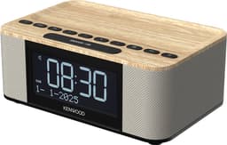 Kenwood CR-ST55DAB – Compacte DAB+ wekkerradio met Bluetooth, USB en verrassend krachtig stereogeluid - Houtkleur — thumbnail 2