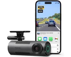 Thijox - 70mai Dashcam M310 Plus 3K Auto Dashcam, Wifi, Nachtzicht, Bewegingsdetectie, Time-Lapse, WDR, Loop-opname, Parkeermodus, Max. 256 GB