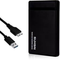 SUHSAI 1TB externe gaming harde schijf USB 3.0 voor gaming - Zwart - ShopVlot — thumbnail 3