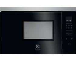 Electrolux MQ818GXE magnetron Zwart, RVS Magnetron met grill Inbouw 17 L 800 W
