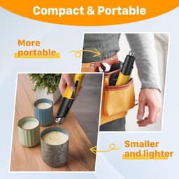 SolidKeus - Handheld Mini Hot Air Gun met 2 Temperatuurinstellingen — thumbnail 4