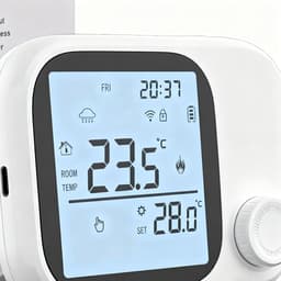 Intelligente thermostaat - Wifi thermostaat slimme - Comfort thuis regelen - App en spraakbesturing — thumbnail 4