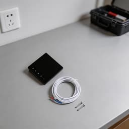 Slimme Thermostaat - Vloerverwarming Controller - Temperatuur Regelen - Spraakbesturing - Niet Gespecificeerd - Wit — thumbnail 3