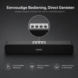 Soundbar - Soundbar voor Tv - Speaker - Bluetooth - Box - Speaker - Zwart — thumbnail 3