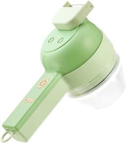 Draadloze Keukenmachine - Groentehakker Hakmolen - Snel Ingrediënten Snijden - Ergonomisch Zacht Handvat - 200 ml - Zwart — thumbnail 1