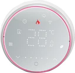 Slimme Thermostaat - App Gestuurd - Comfort Verhogend - Weekprogramma Instelbaar - 5-35 Graden - Wit — thumbnail 1